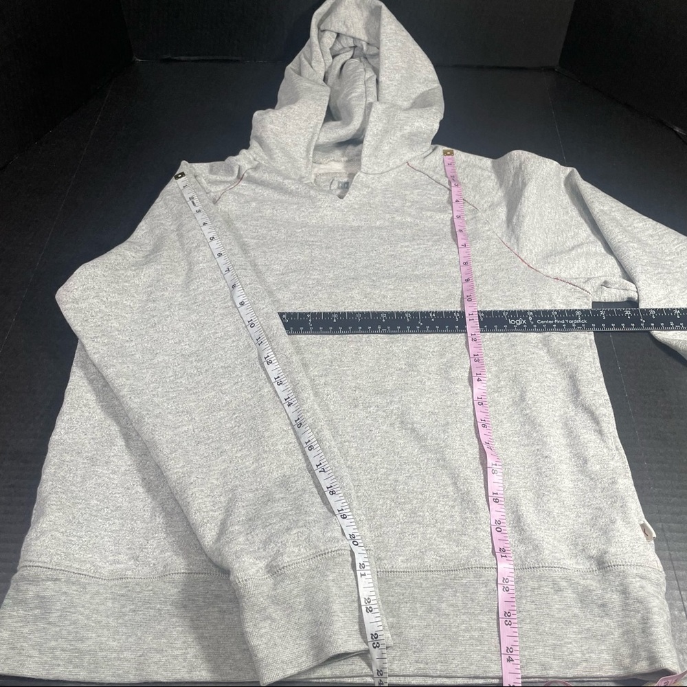 Vintage Gray Gap “Red” Line Hoodie size Small Excellent! - Picture 4 of 9